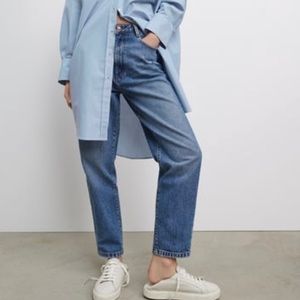 Zara loose fit mom jeans